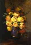 Henri Fantin-Latour. Peonies in a Vase (Bouquet de pivoines).