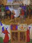 Jean Fouquet. St. Martin. Miniature from the Book of Hours of Etienne Chevalier.