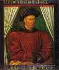 Jean Fouquet. Portrait of Charles VII, King of France.