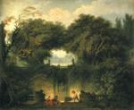 Jean-Honoré Fragonard. The Gardens of the Villa d 'Este at Tivoli ("The Little Park").