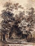 Jean-Honoré Fragonard. Avenue of Trees.