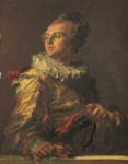 Jean-Honoré Fragonard. Portrait of a Young Man ("The Actor").