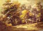 Thomas Gainsborough. Wooded Landscape with a Waggon in the Shade.