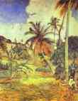 Paul Gauguin. Palm Trees on Martinique.