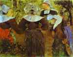 Paul Gauguin. The Four Breton Girls.