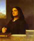 Giorgione and Titian. Portrait of a Venetian Gentleman.