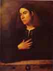 Giorgione. Portrait of a Young Man (Antonio Broccardo?).