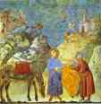 Giotto. St. Francis Giving His Cloak to a Poor Man.