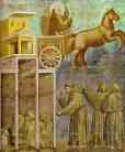 Giotto. The Vision of the Chariot of Fire.