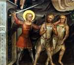 Giusto de' Menabuoi. The Expulsion from the Paradise. Dome fresco.
