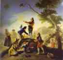 Francisco de Goya. La cometa (The Kite).