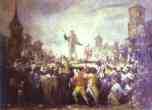 Francisco de Goya. Le motin de Esquilache (The Esquilache Riots).