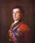 Francisco de Goya. Portrait of the Duke of Wellington.