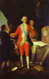 Francisco de Goya. The Count of Floridablanca and Goya.