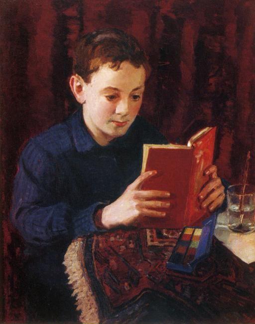 Igor Grabar. Portrait of the Painter's Son.