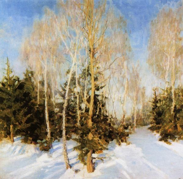 Igor Grabar. Winter Landscape.