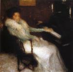 Igor Grabar. Lady by Piano.