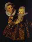Frans Hals. The Infant Catharina Hooft (1618-1691) with Her Nurse.