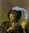 Frans Hals. Boy with a Flute.