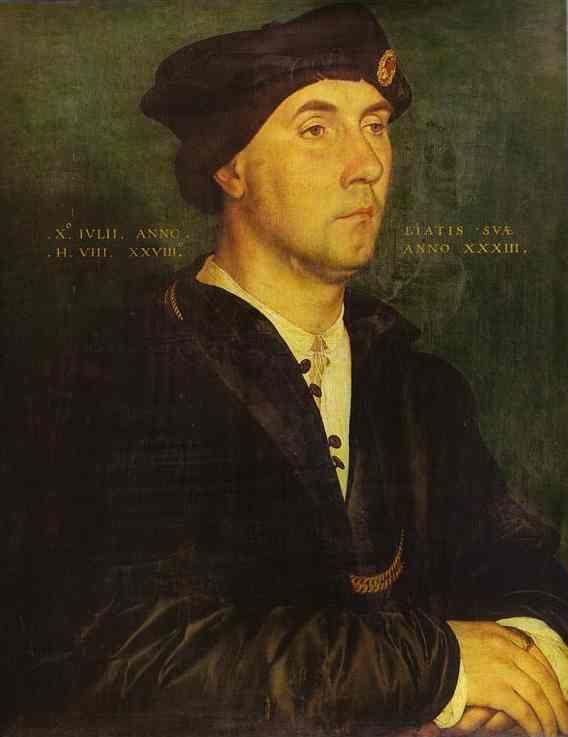 Hans Holbein. Portrait of Sir Richard Southwell.