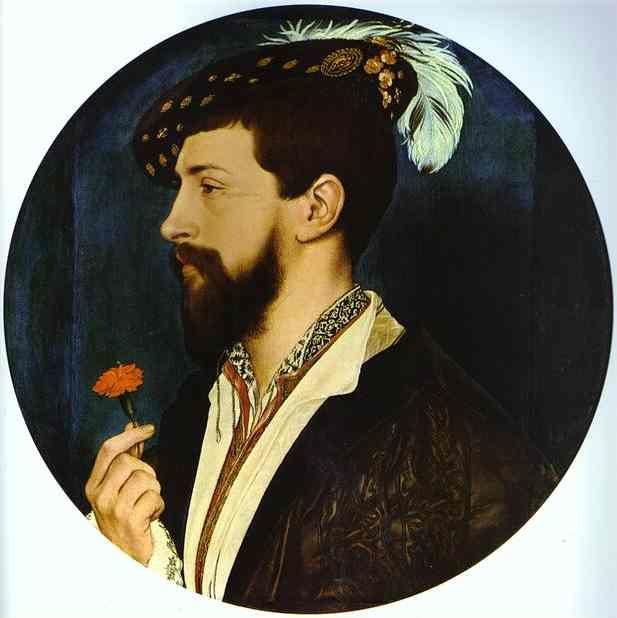 Hans Holbein. Portrait of Simon George of Quocote.