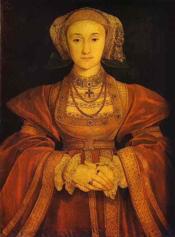 Hans Holbein. Portrait of Anne of Cleves.