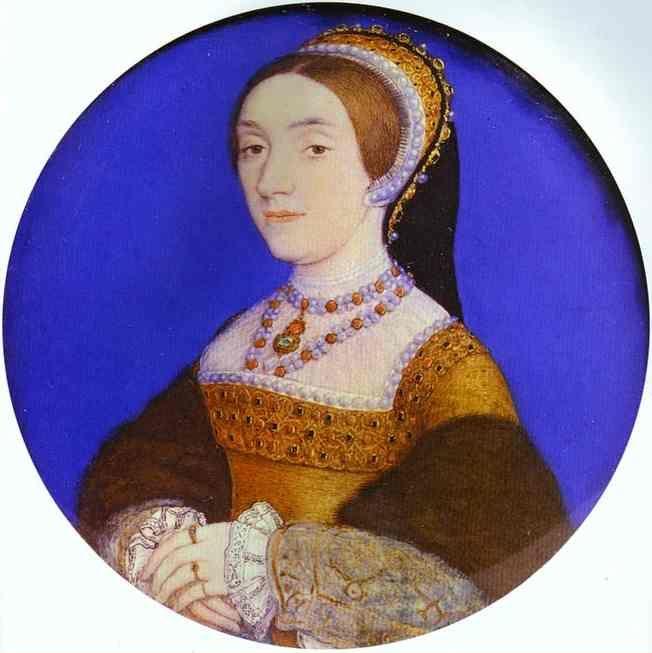Hans Holbein. Portrait of an Unknown Lady (Catherine Howard?).