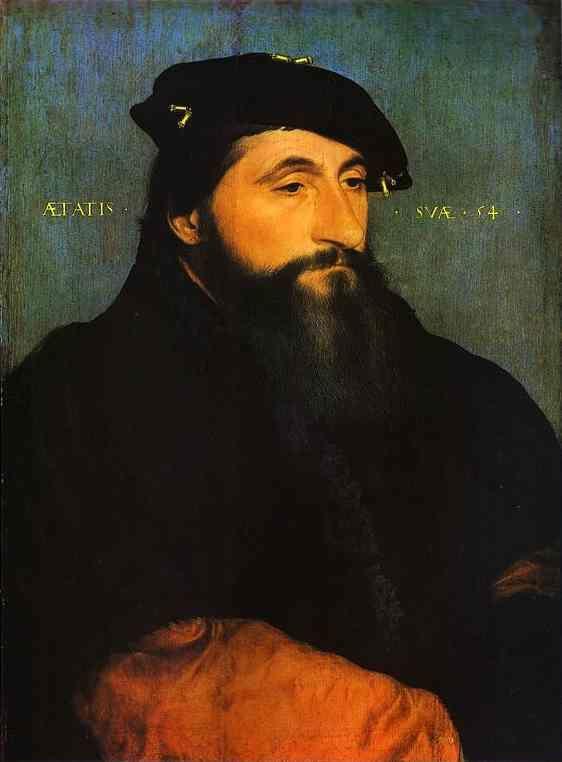 Hans Holbein. Portrait of a Man, Supposedly Anton the Good, Duke of Lorraine.