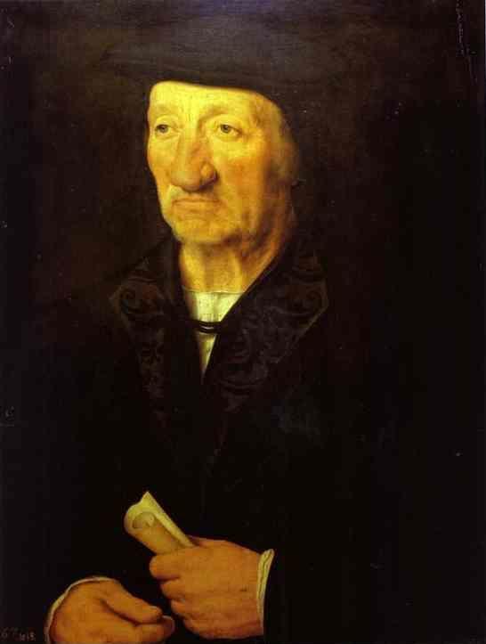 Hans Holbein. Portrait of an Old Man.