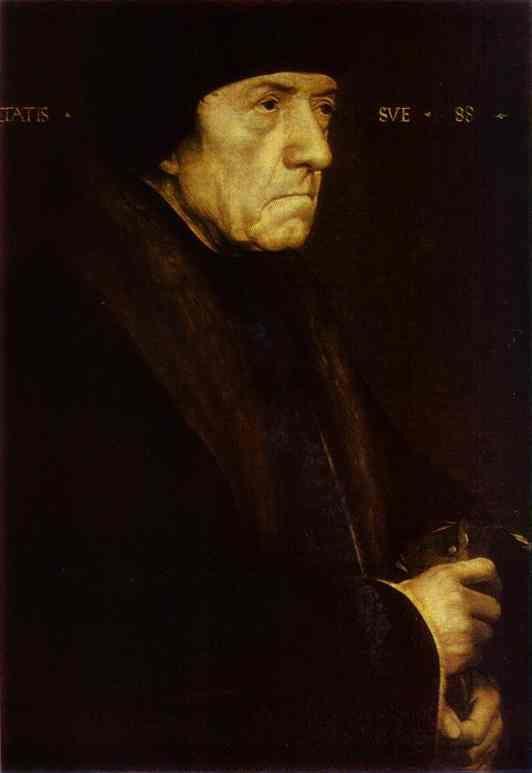 Hans Holbein. Portrait of John Chambers.