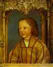 Ambrosius Holbein. Portrait of a Boy with Blond Hair.