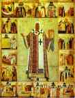 Dionisii (Dionysius). St. Alexius, Metropolitan of Moscow, with Scenes from His Life.