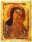 Russian Icon. Virgin with Child.