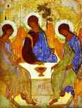 Andrei Rublev. The Old Testament Trinity.