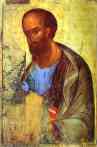 Andrei Rublev. Apostle Paul.