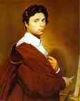 Jean-Auguste-Dominique Ingres. Self-Portrait at the Age of 24.
