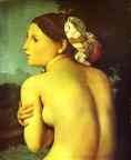 Jean-Auguste-Dominique Ingres. Half-figure of a Bather.