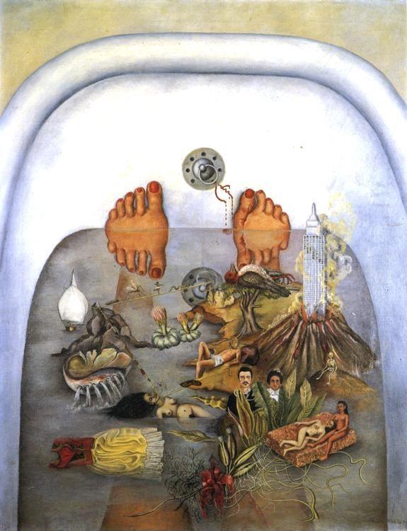 Frida Kahlo. What the Water Gave Me.