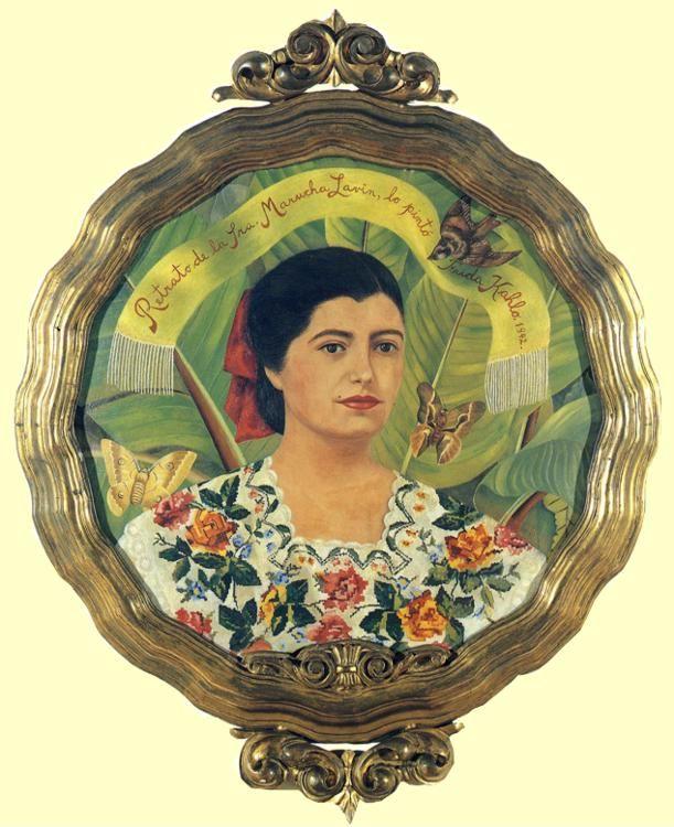 Frida Kahlo. Portrait of Marucha Lavin.