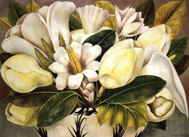 Frida Kahlo. Magnolias.