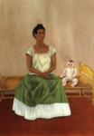 Frida Kahlo. Me and My Doll.