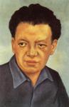 Portrait of Diego Rivera.