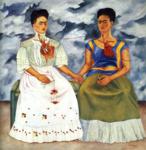 Frida Kahlo. The Two Fridas.