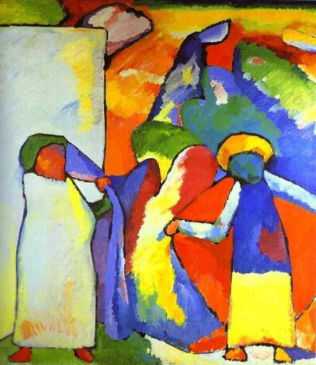 Wassily Kandinsky. Improvisation 6 (African).