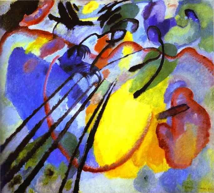 Wassily Kandinsky. Improvisation 26 (Oars).