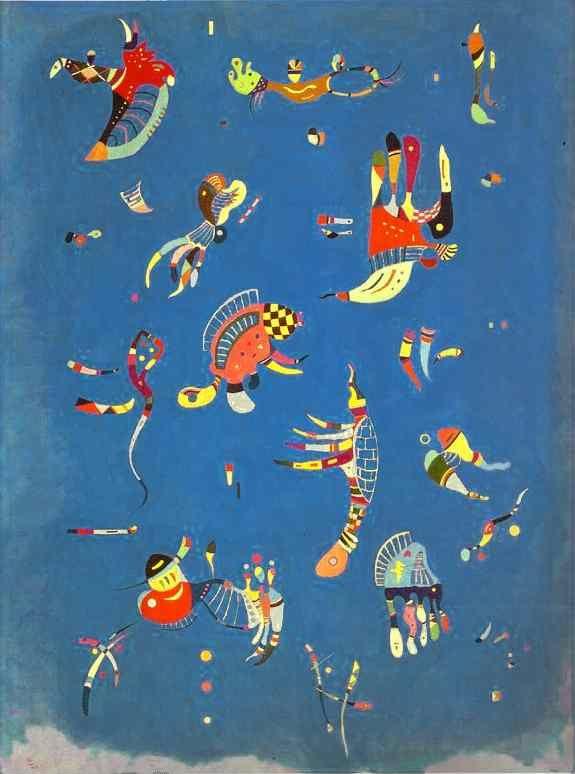 Wassily Kandinsky. Sky Blue.
