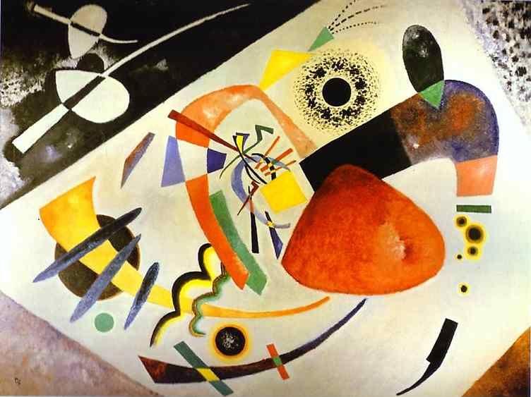 Wassily Kandinsky. Red Spot II.