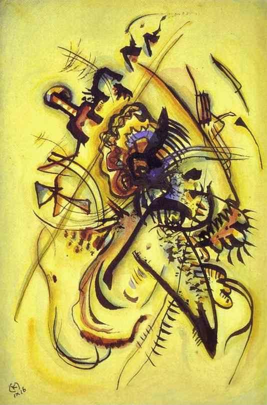 Wassily Kandinsky. To the Unknown Voice.
