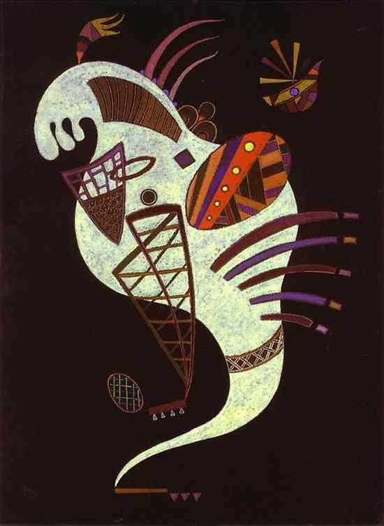 Wassily Kandinsky. White Figure.