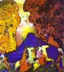 Wassily Kandinsky. The Blue Mountain.